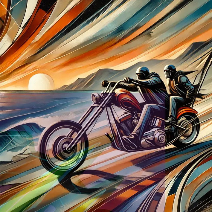 Abstract Harley Couple.webp