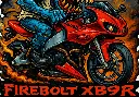 Buell Firebolt XB9R Vintage-Style Durable Vinyl Sticker 1 of 12