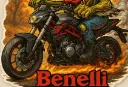 Benelli 302S Vintage-Style Durable Vinyl Sticker 12 of 12