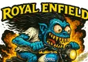 Royal Enfield Hunter 350 Durable Die Cut Sticker 2 of 18