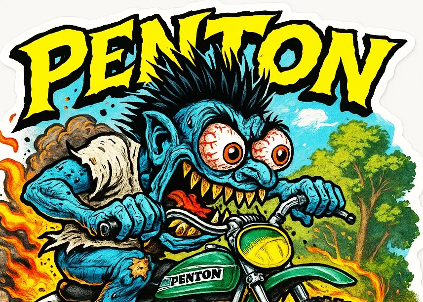 Penton Hiro Vinyl Sticker Number 2 of 12