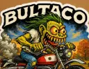 Bultaco El Montadero 360 Bike Parody Art Vinyl Sticker 12 of 12