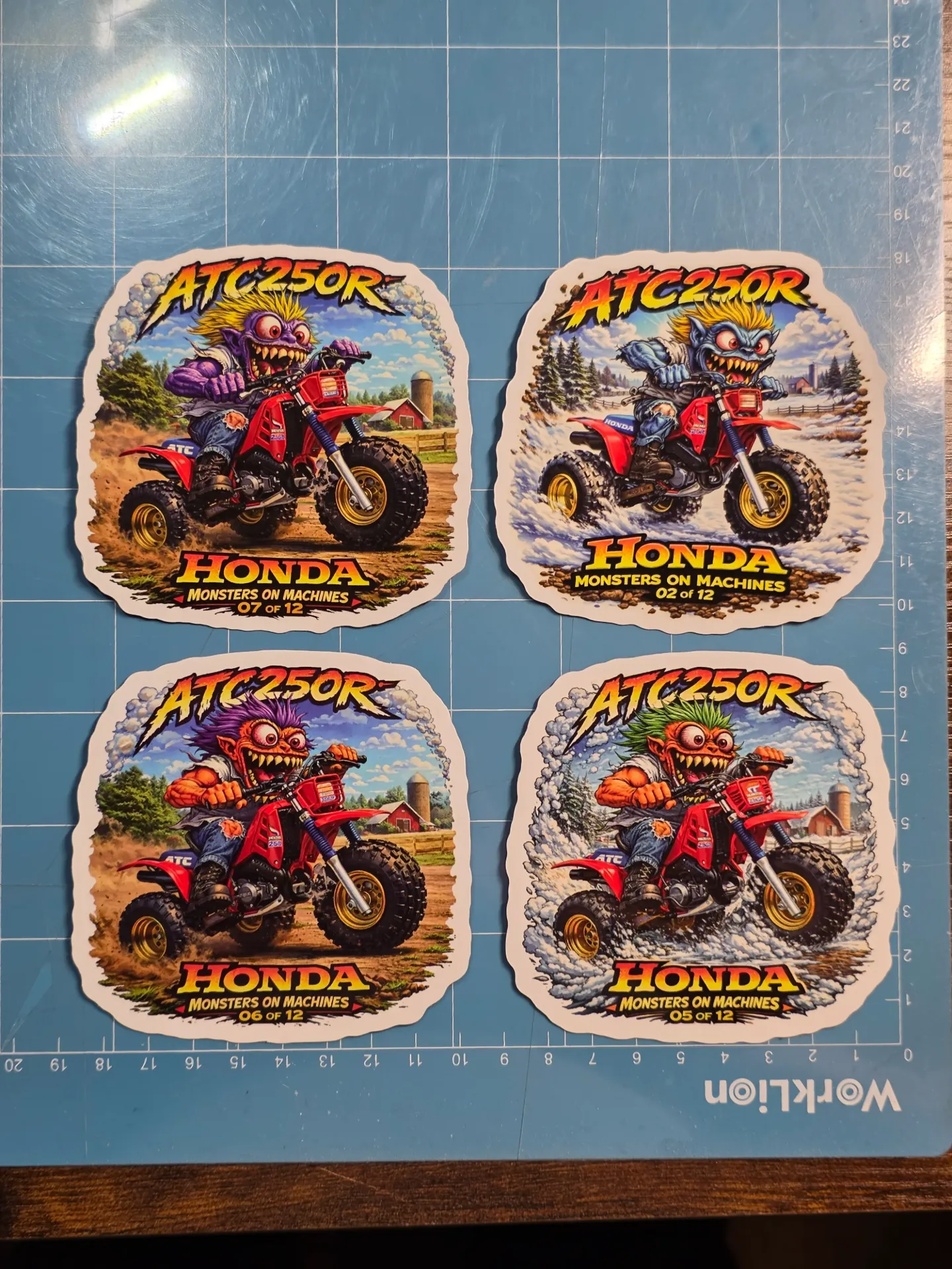 ATC 250R 4-Pack G-Hu