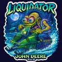 John Deere Liquidator Snowmobile Cartoon Sticker 9x9cm Vinyl Decal 16 of 18