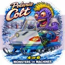 1968 Polaris Colt Vintage Snowmobile Vinyl Sticker 9x9cm 4 of 6