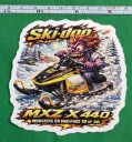 Ski-Doo MXZ X 440 Monsters on Machines Die Cut Sticker 19 of 36 Snowmobile