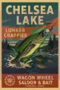 Chelsea Lake “Lunker Crappies” Print, Wagon Wheel Saloon & Bait