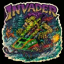 Invader Snowmobile Monster – 1974-1976 Drake Industries Sticker