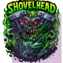 Shovelhead – Harley-Davidson Monster Engine Sticker
