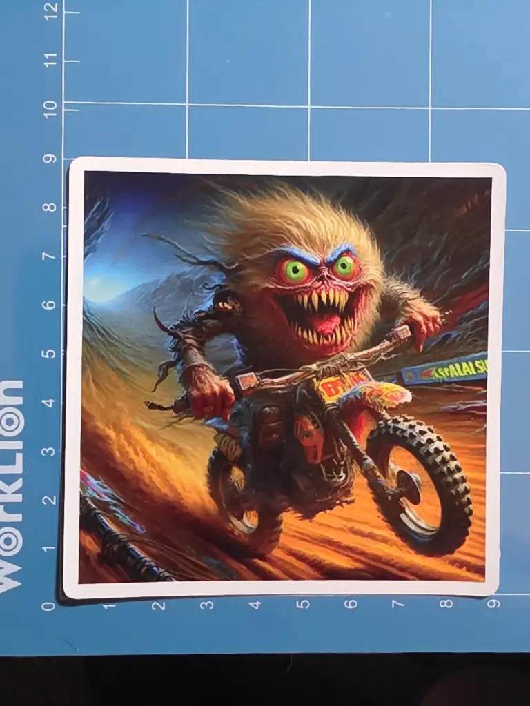 Motocross Goblin – Dirt Fury Sticker