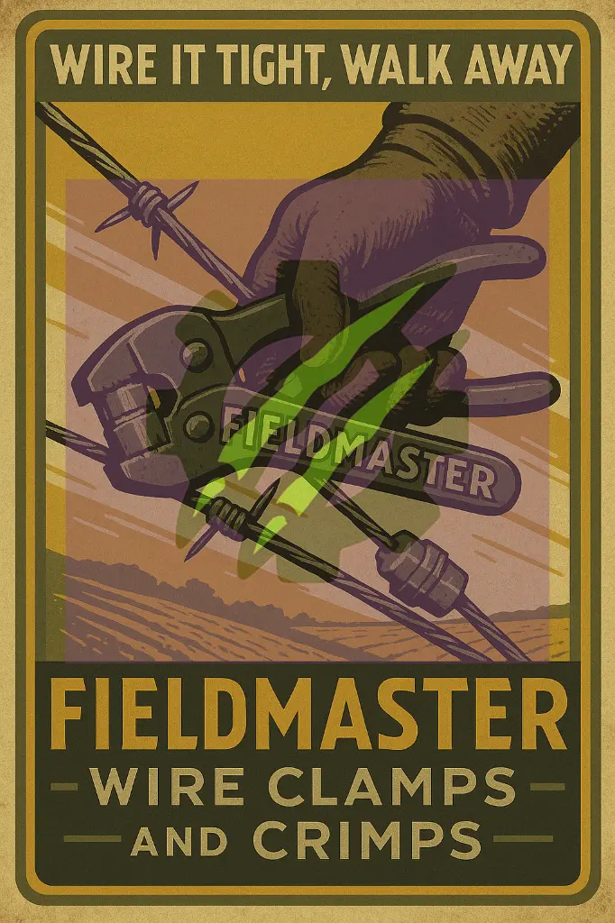 Fieldmaster – Wire It Tight, Walk Away Photo Print