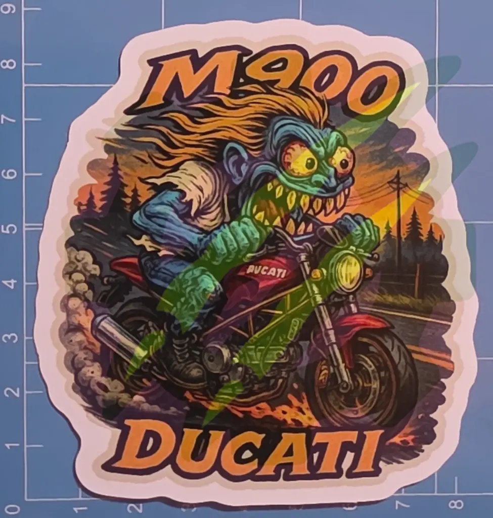 Ducati M900 Monster Sticker – Vinyl Motorcycle Decal