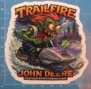 John Deere Trailfire “Swamp Spark” Sticker – Vinyl Decal