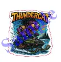 Arctic Cat Thundercat Snowmobile Sticker – Monsters on Machines