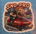 Rupp Sno-Pro Snowmobile Durable Vinyl Decal 9cm x 9cm