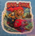 Sno-Ghia Snowmobile Sticker – Vinyl Decal 9x9cm