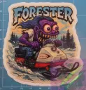Homelite Forester “Frost Fiend” Sticker – Vinyl Decal