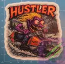 Allied Hustler “Frost Demon” Sticker – Vinyl Decal