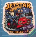 Jetstar by Hellstar Snowmobile Sticker – Vinyl Decal
