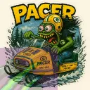 Sno-Pac Pacer – Packers Monster Vinyl Sticker