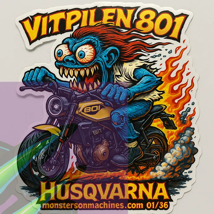 Husqvarna Vitpilen 801 Monster Sticker