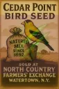 Cedar Point Bird Seed – Goldfinch Vintage Watertown N.Y. Print