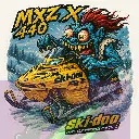 Ski-Doo MXZ X 440 Sticker - Blizzard Berserker MoM Series 1/36