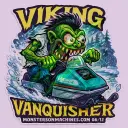 Viking Vanquisher Sticker - Blizzard Bruiser Series Number 6 of 12