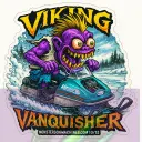 Viking Vanquisher Sticker - Frostbite Fury Freak Series Number 10 of 12