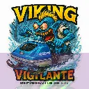 Viking Vigilante Race Version Vinyl Sticker - Vigilante Ice Fury Series 1 of 12