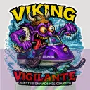 Viking Vigilante Sticker - Horned Fjord Freak Special Series Number 2 of 6