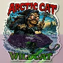 Arctic Cat Wildcat Sticker - Graveyard Reaper Ride Monsters on Machines