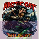 Arctic Cat Wildcat Sticker - Graveyard Reaper Ride Monsters on Machines