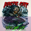 Arctic Cat Wildcat Sticker - Graveyard Reaper Ride Monsters on Machines