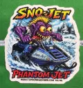 Sno-Jet Phantom Jet Sticker Blizzard Banshee Number 4 of 6