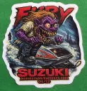 Suzuki Fury Sticker - Frostbite Freak  Number 1 of 12