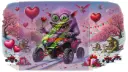 Polaris RZR Valentine’s Day Monster Sticker