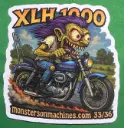 Harley-Davidson XLH 1000 Sticker 33 of 36