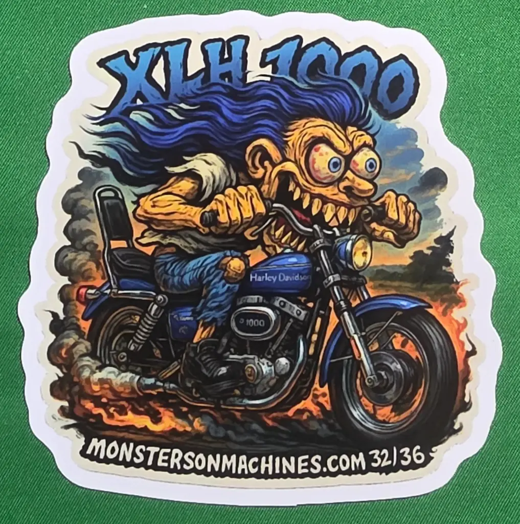 Harley-Davidson XLH 1000 Sticker 32/36