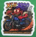 Harley-Davidson XLH 1000 Vinyl Sticker  27/36