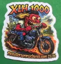 Harley-Davidson XLH 1000 Vinyl Sticker  25/36