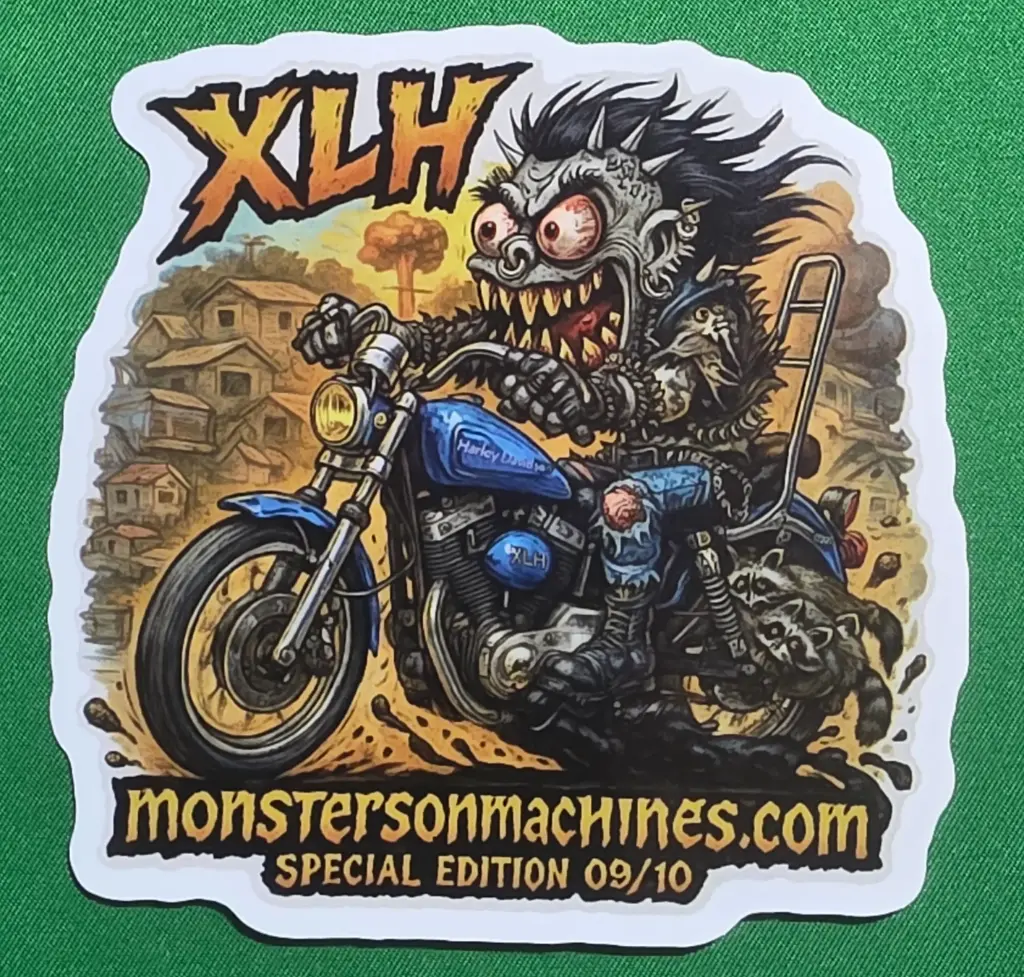Harley-Davidson XLH Sticker Special Edition 09 of 10