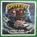 Pro-Am Spitfire Vinyl Sticker Monsters on Machines