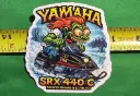 Yamaha SRX 440 C Snowmobile Vinyl Sticker Winter Wrecker Number 4 of 12
