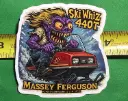Massey Ferguson Ski Whiz 440T Vinyl Sticker Throttle Goblin Number 1 of 12