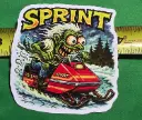 Bolens Sprint Snowmobile Vinyl Sticker Lakebed Lunatic