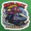 Speedway Blue Max 650 Snowmobile Vinyl Sticker Regular Series 1 of 12