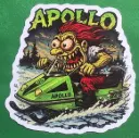 Apollo Snowmobile Vinyl Sticker Lunar Lunatic