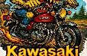 Kawasaki KZ900 LTD Vintage-Style Durable Vinyl Sticker 08 of 12