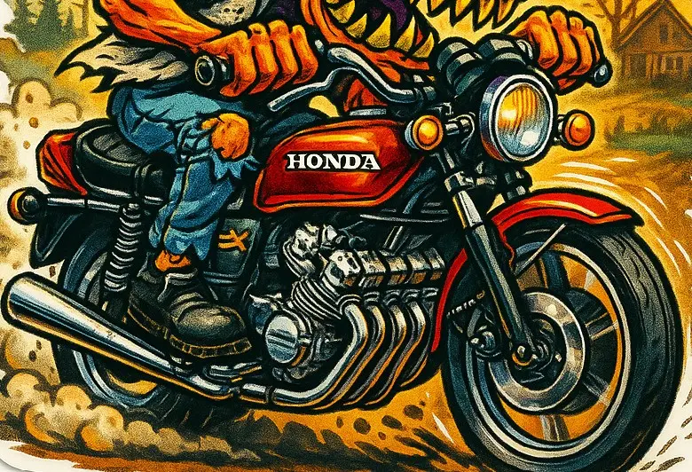 Honda CBX1000 Monster Sticker – Vinyl Decal